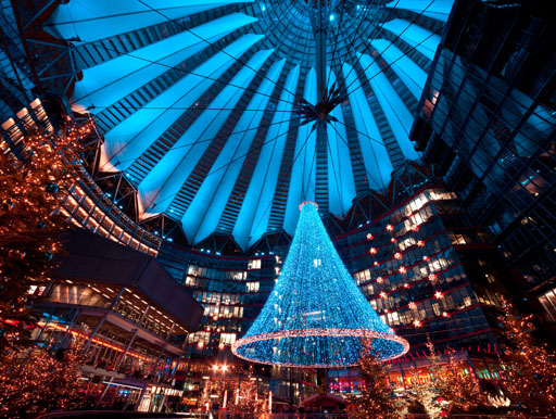 The Sony Center at Potsdamer Platz