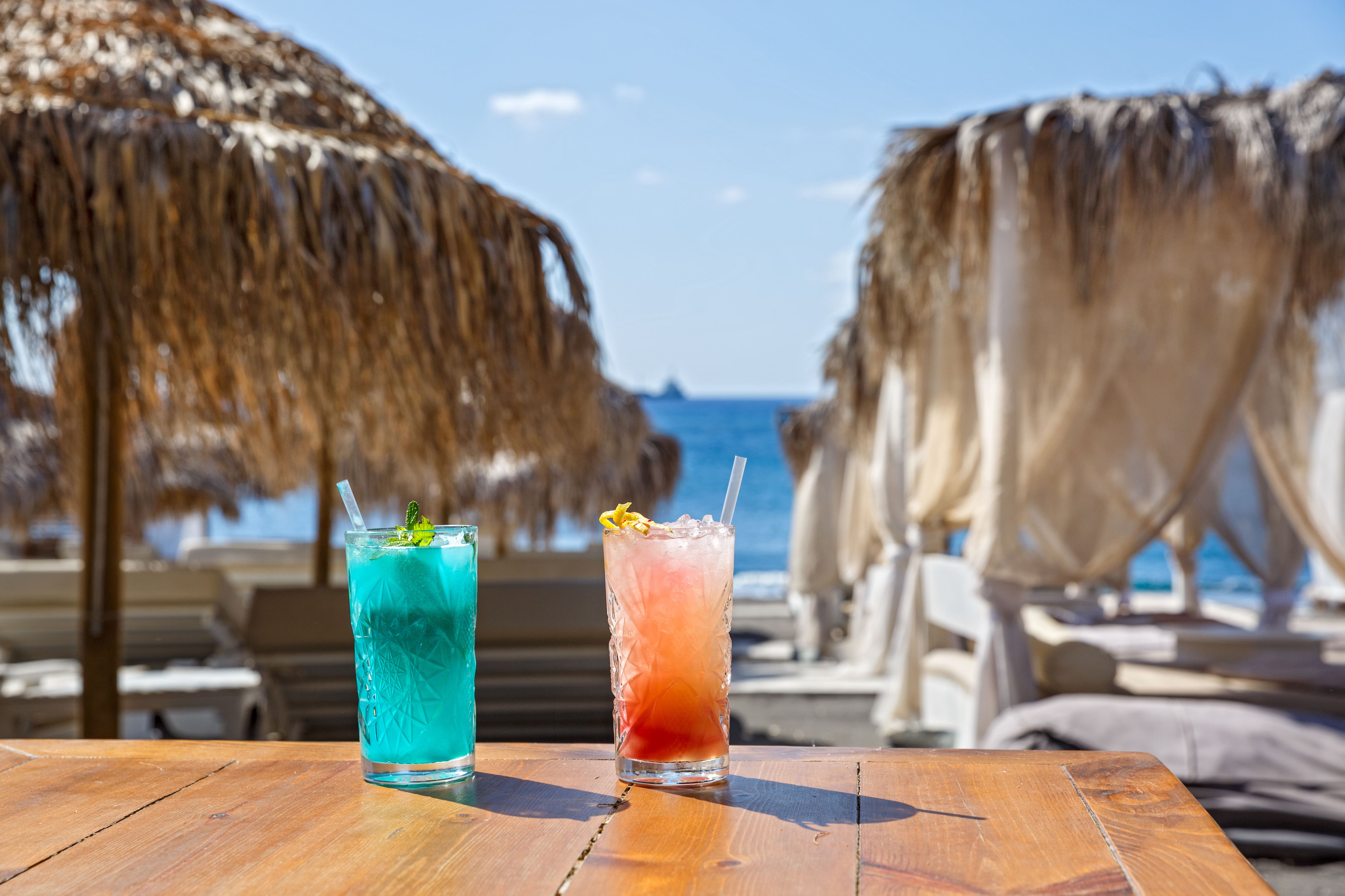 Coconut Life on a Beach 