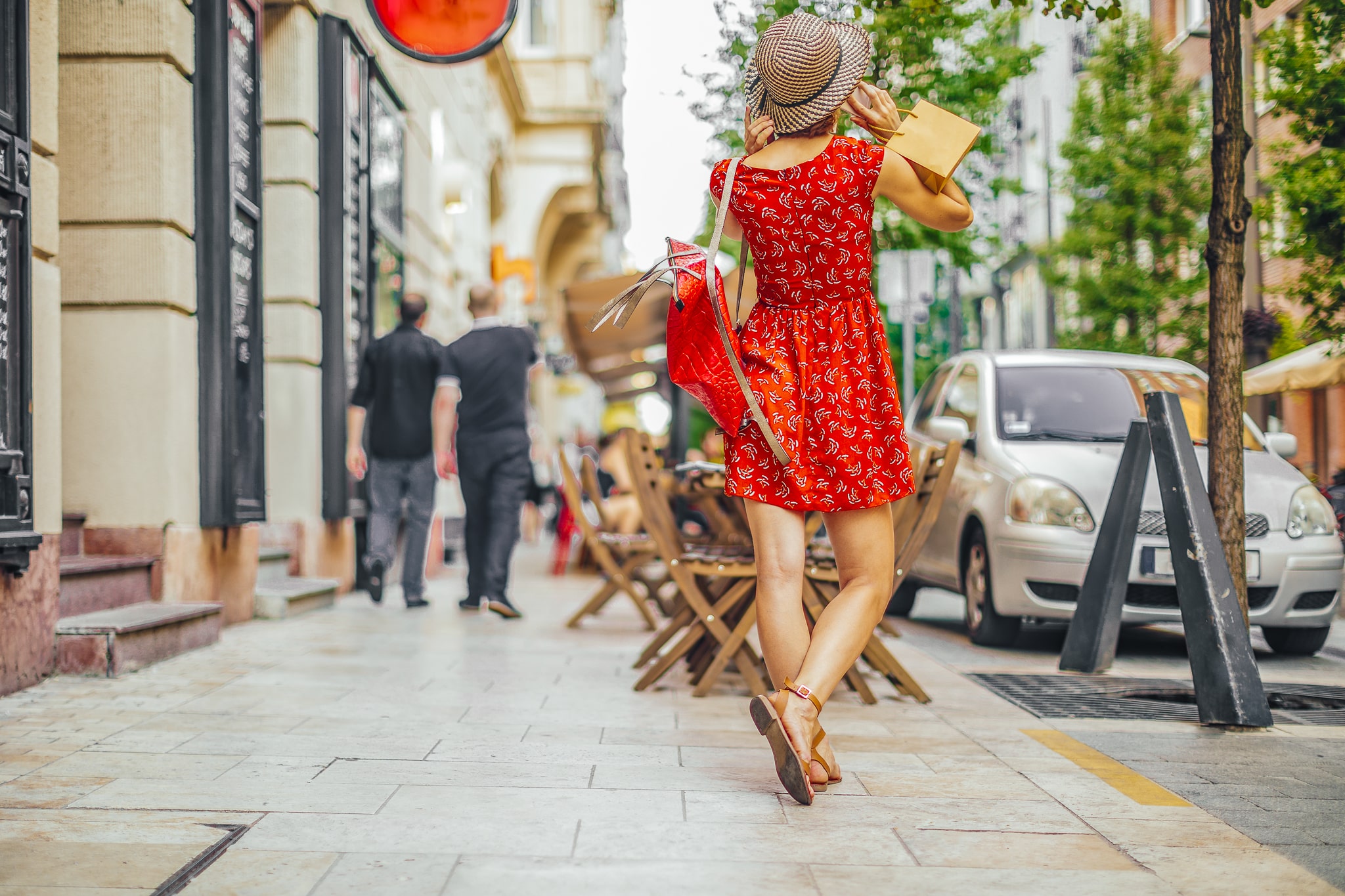Shopping in Glyfada centre 