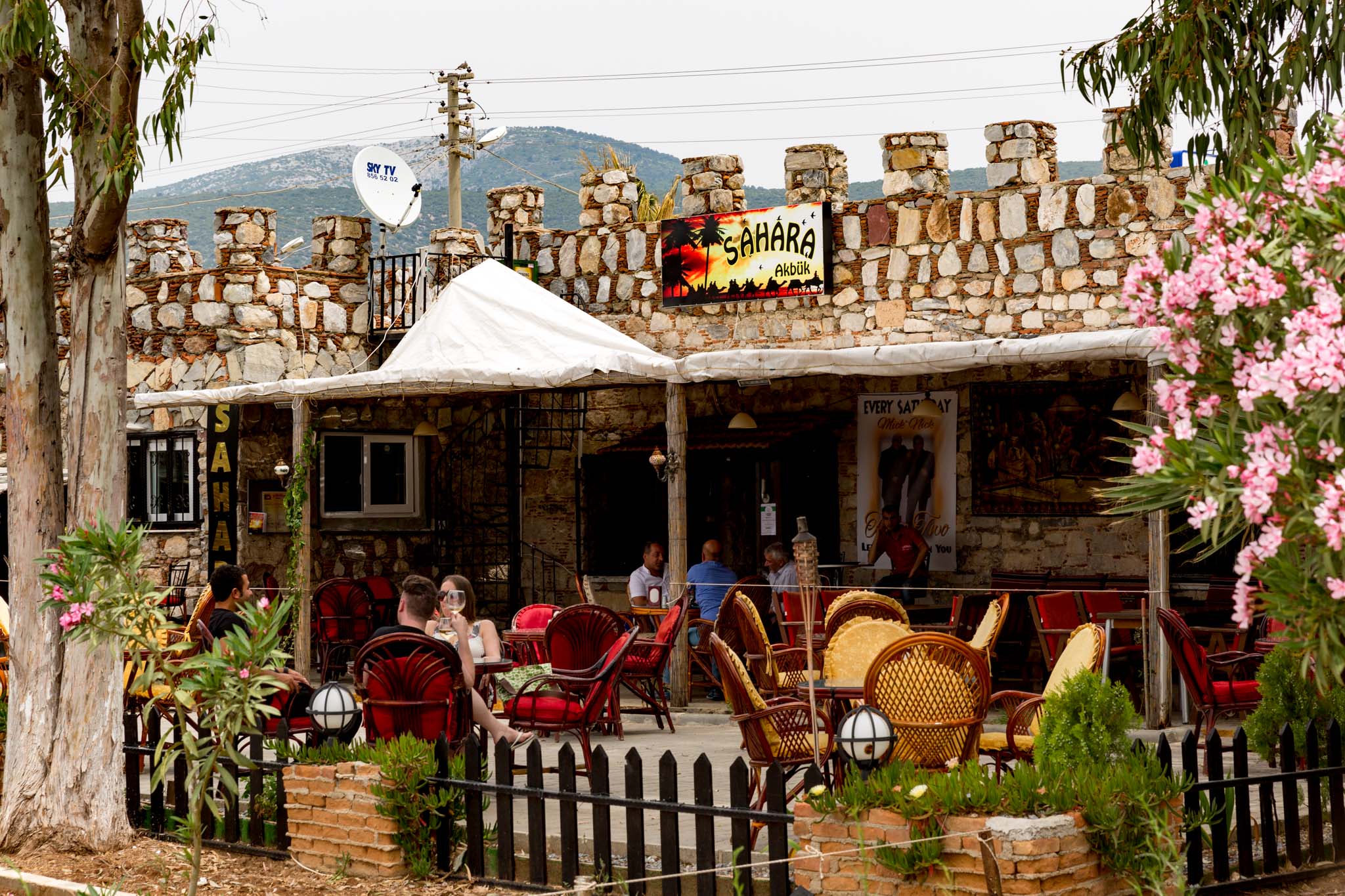 Beachfront restaurants