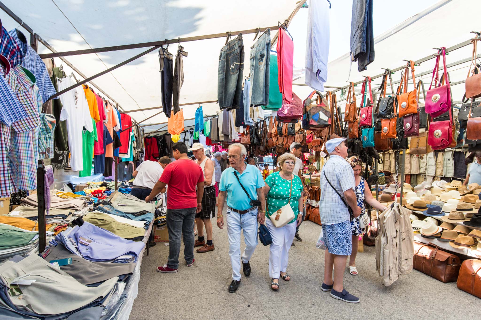 Benidorm flea market