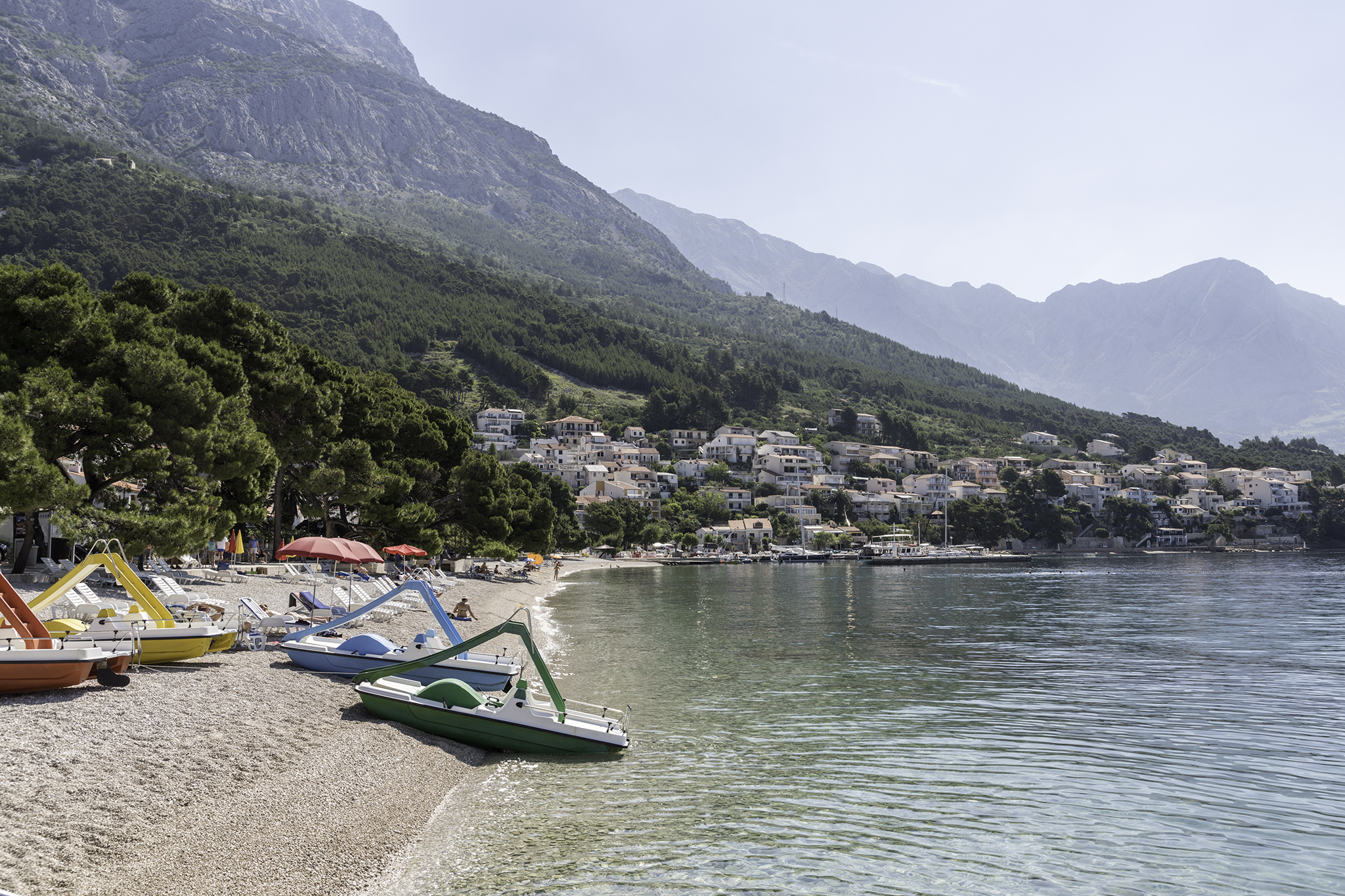 Water sports in Brela 