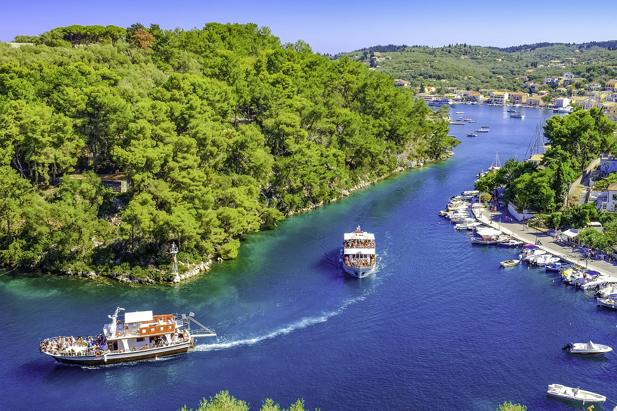 Cruise to the Blue Caves and Antipaxos