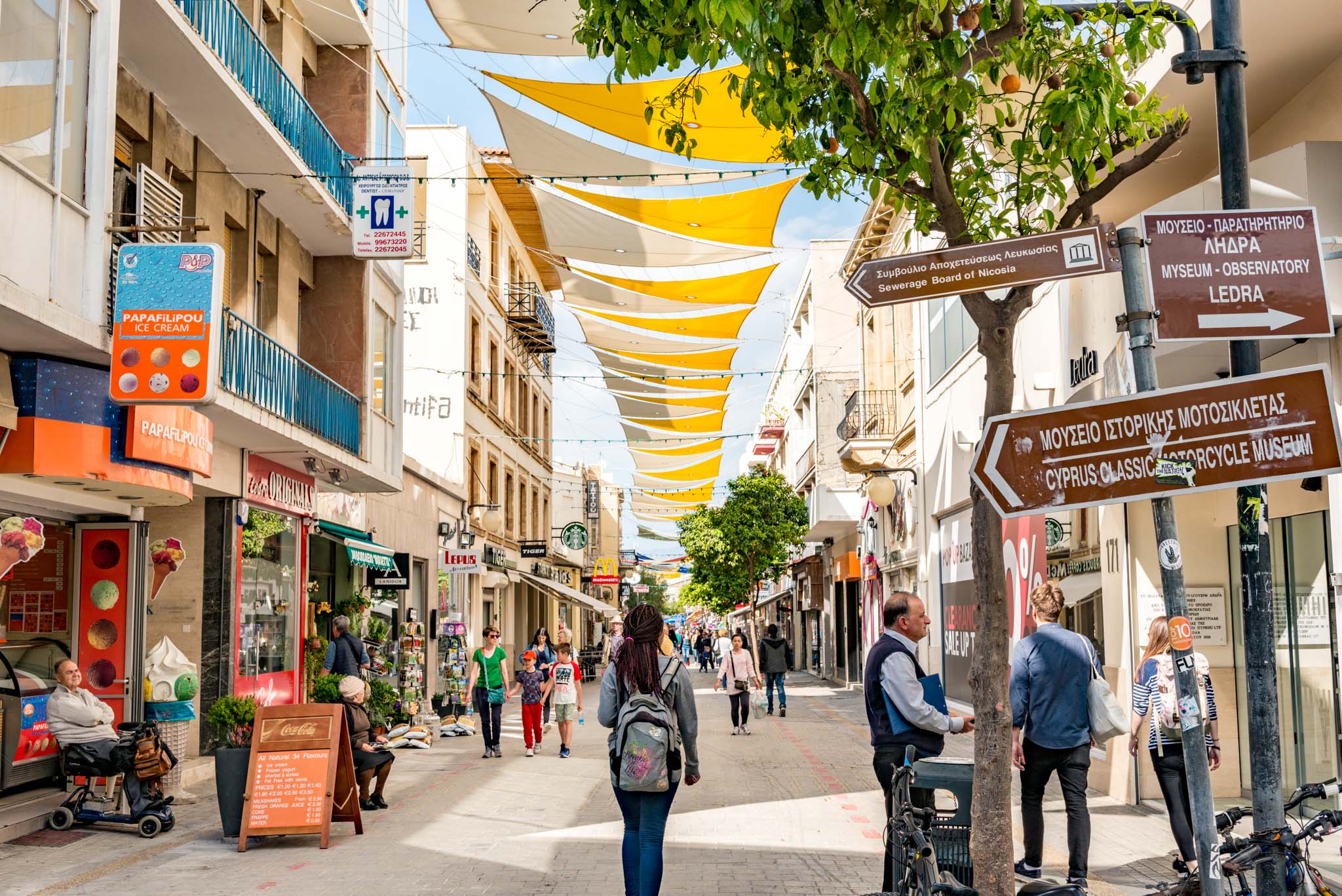 Ledra Street shopping