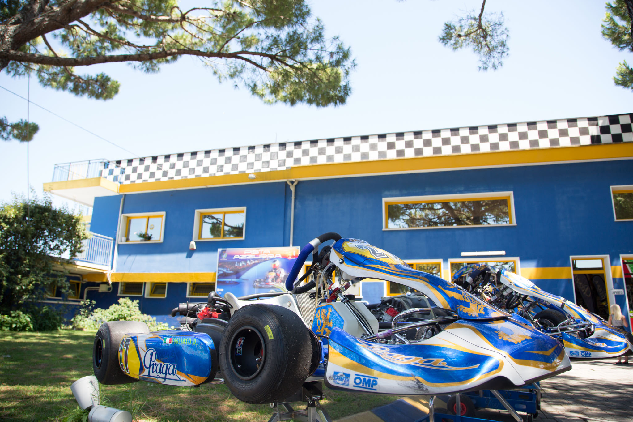 Pista Azzurra go-kart 