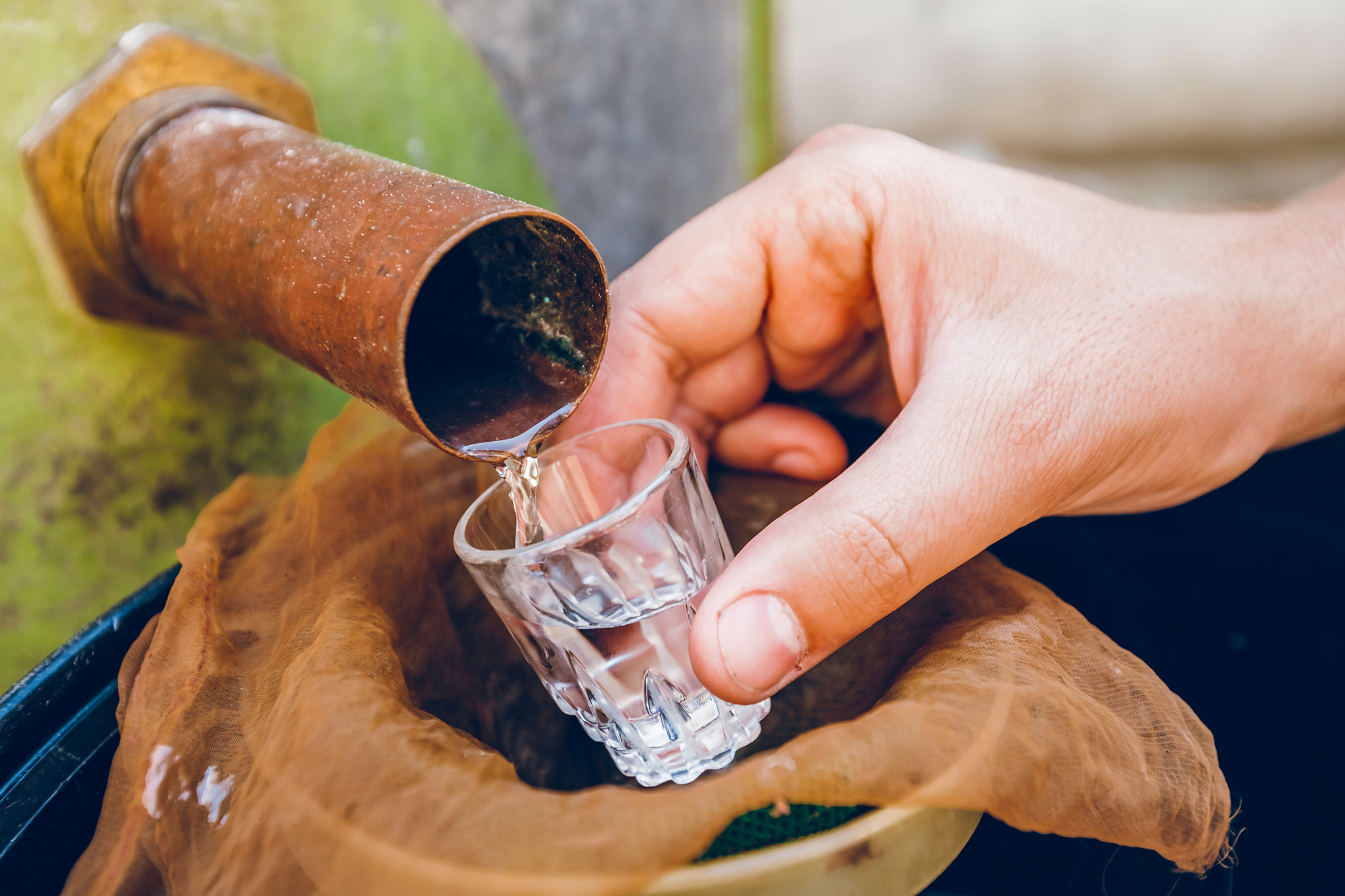 Ouzo tasting at EVA Museum