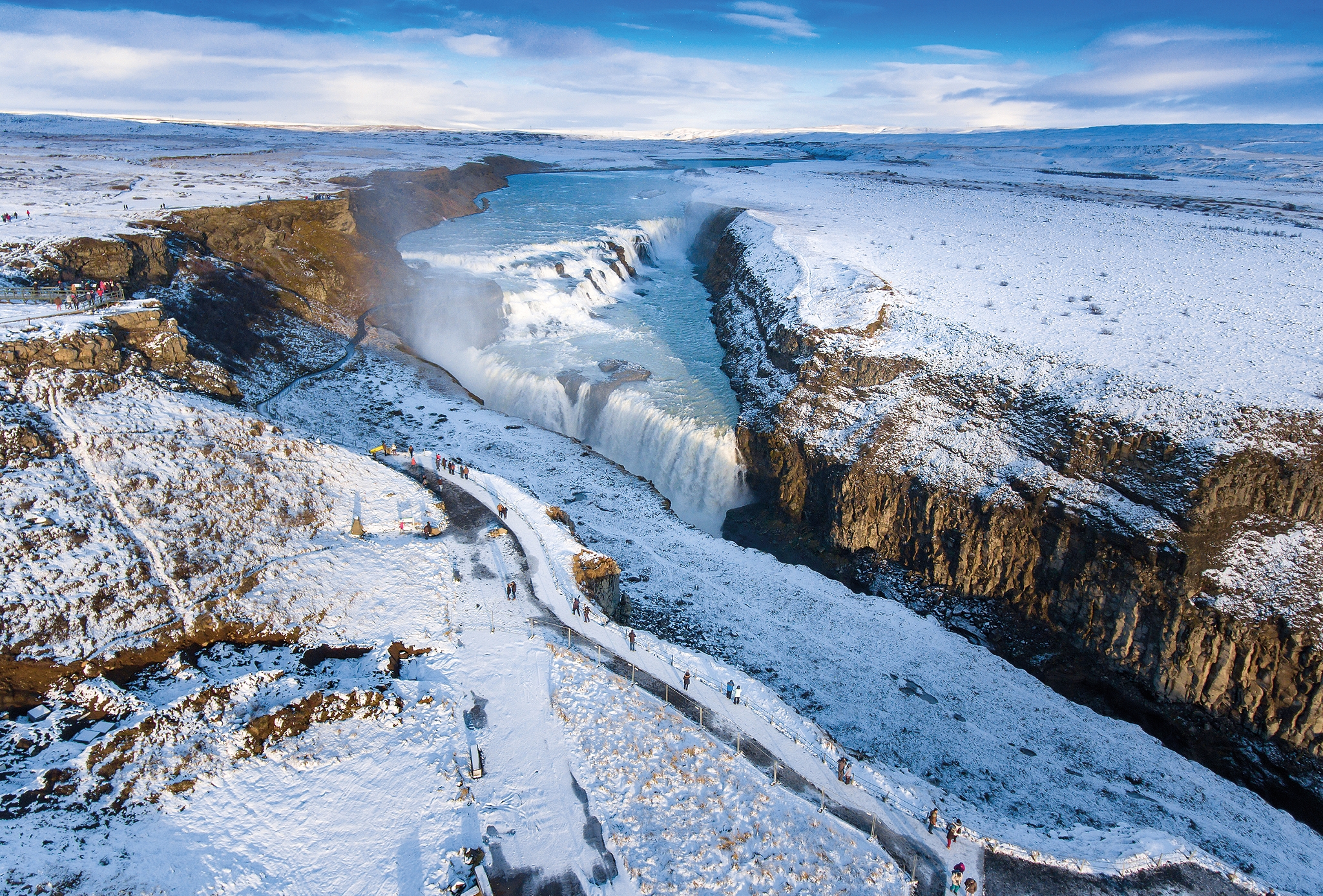 Gullfoss waterfall