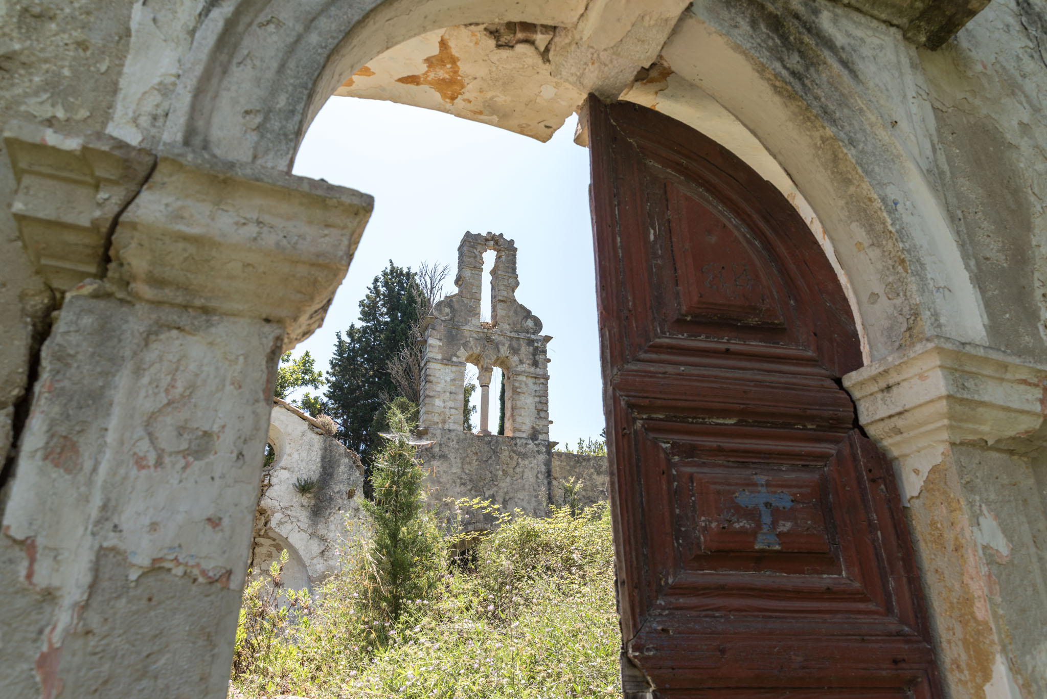 Arkoudilas Beach and Monastery
