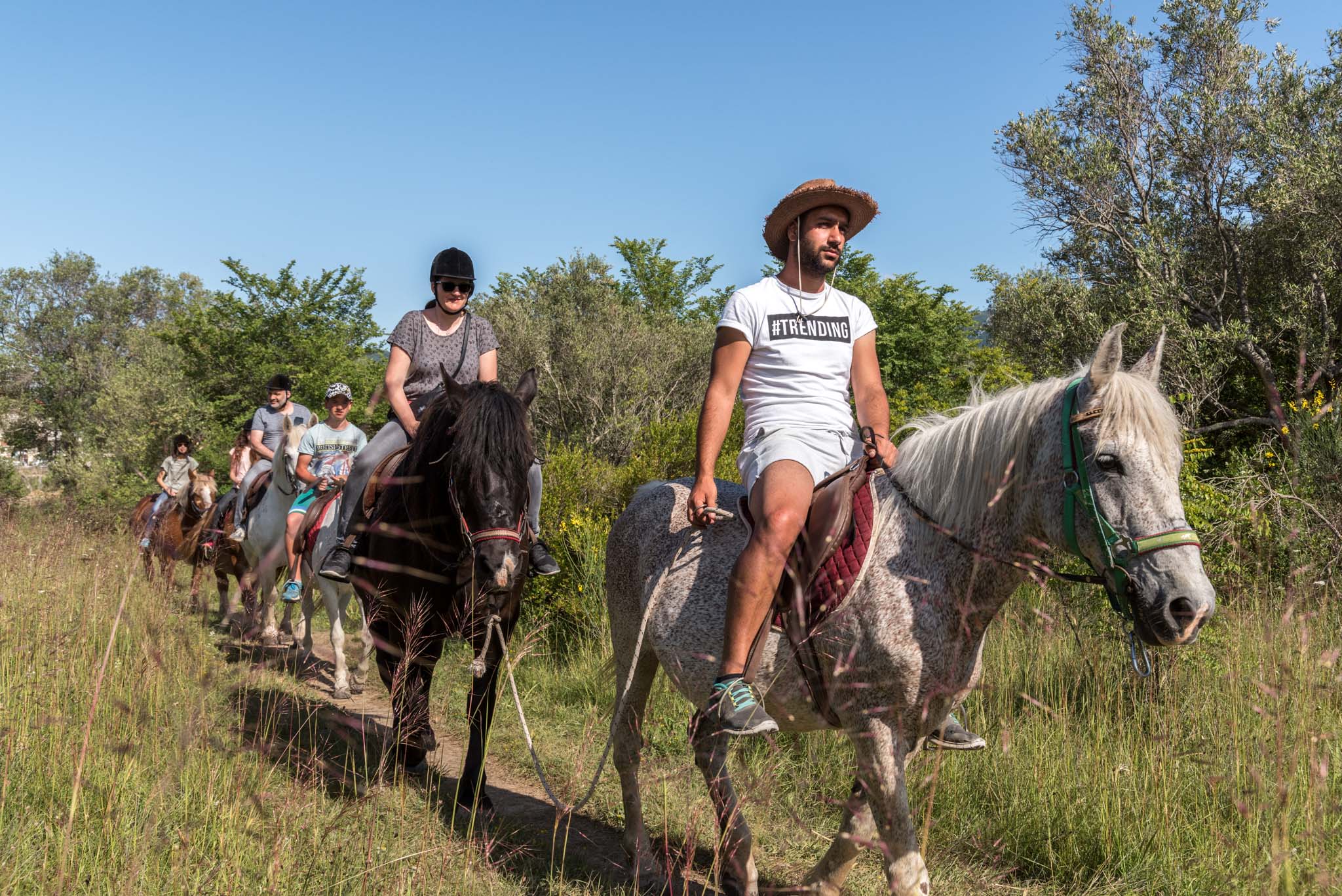 Saddle up for horse riding