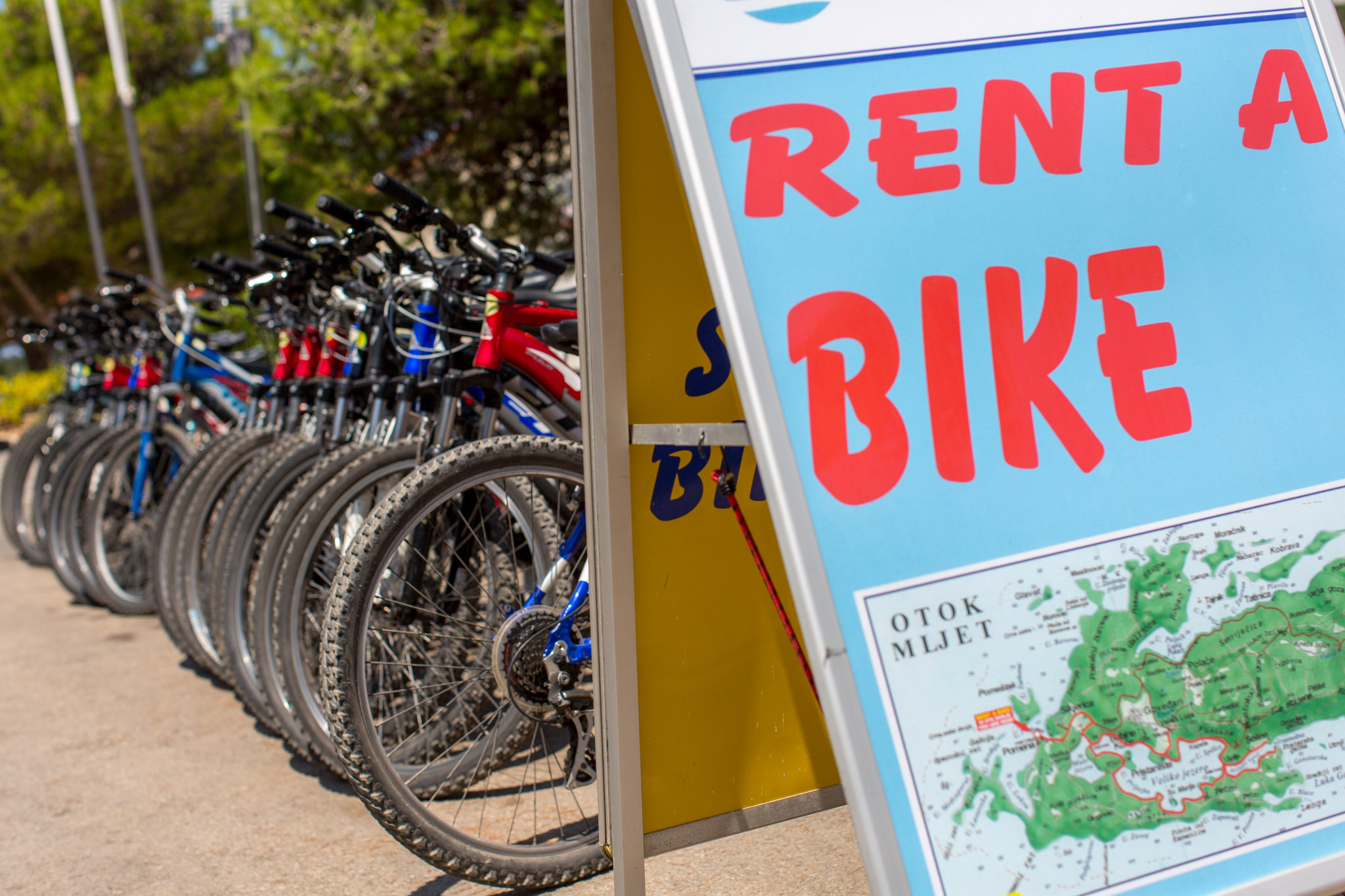 Hire a bike and explore 