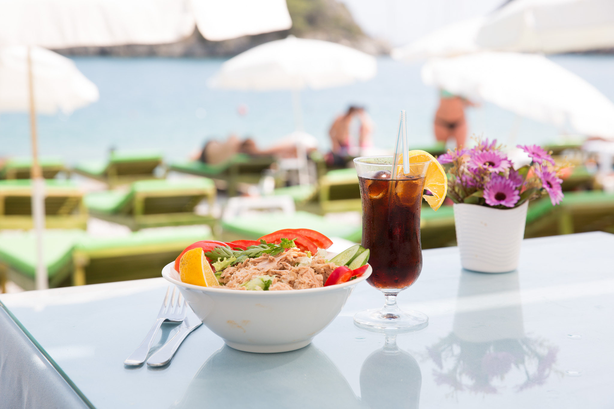 Range of local cuisine 