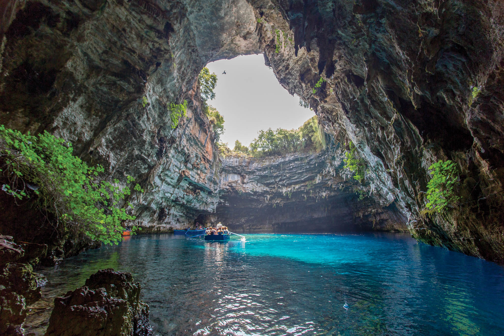 Melissani Cave and Lake